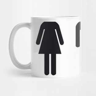 man and woman Mug